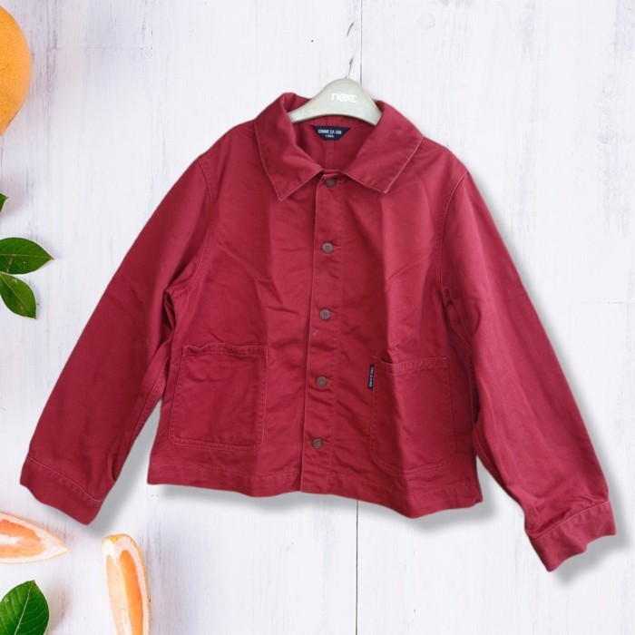 comme ca ism . jaket jeans anak laki laki usia 7-8 th. jaket