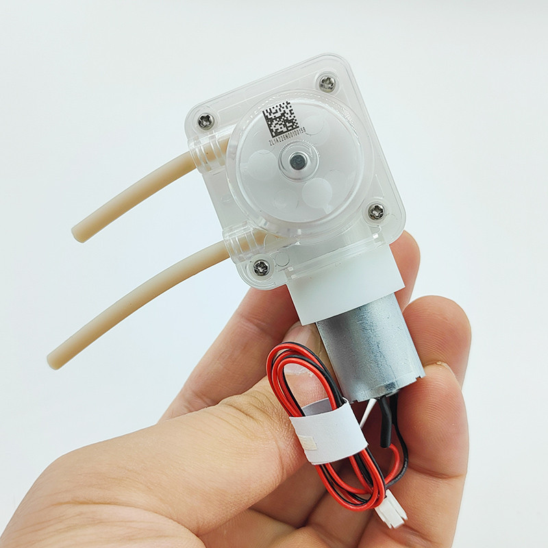DC 3V-5V 3.3V 3.7V Small Flow Mini Dosing Pump Peristaltic Pump Self-priming Suction Liquid Pump DIY