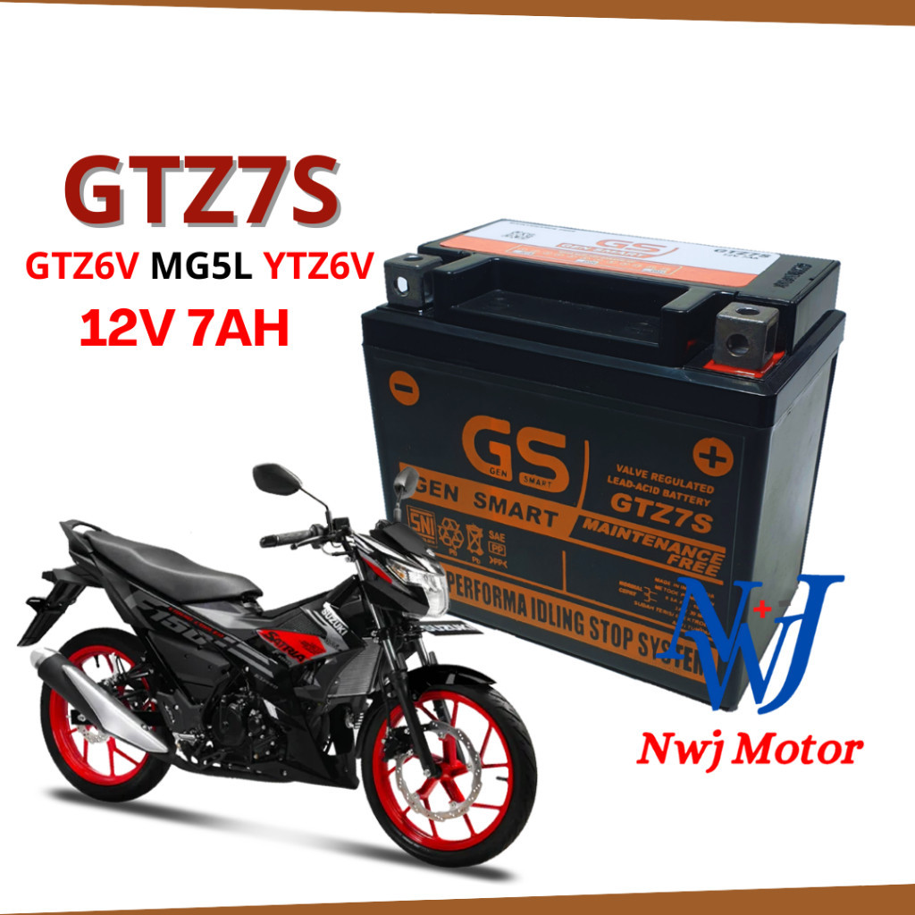 AKI KERING SUZUKI SATRIA FU GSX R150 GSX S150 GTZ7S GTZ6V YTZ7S YTZ6V GS Gen Smart MF