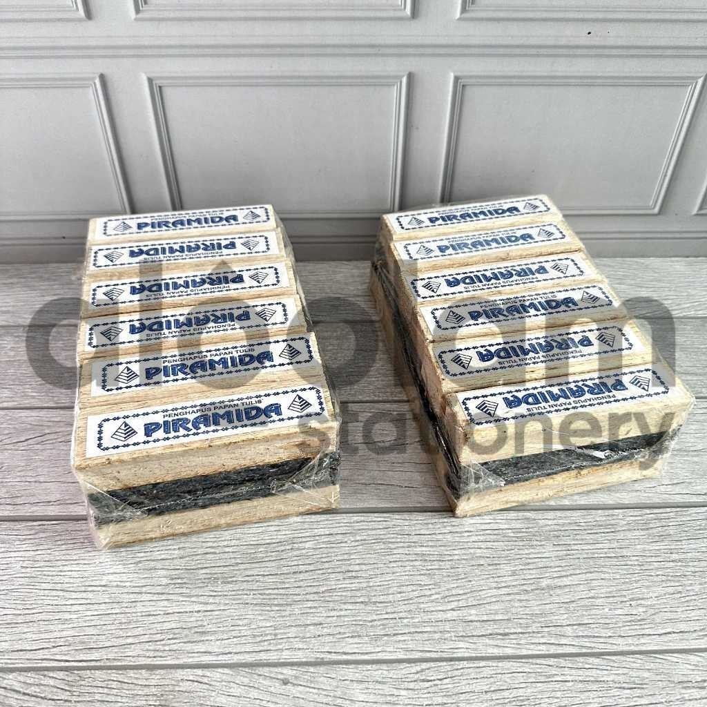 

SELUSIN ( 12 BIJI ) Penghapus Kayu Papan Tulis Kapur