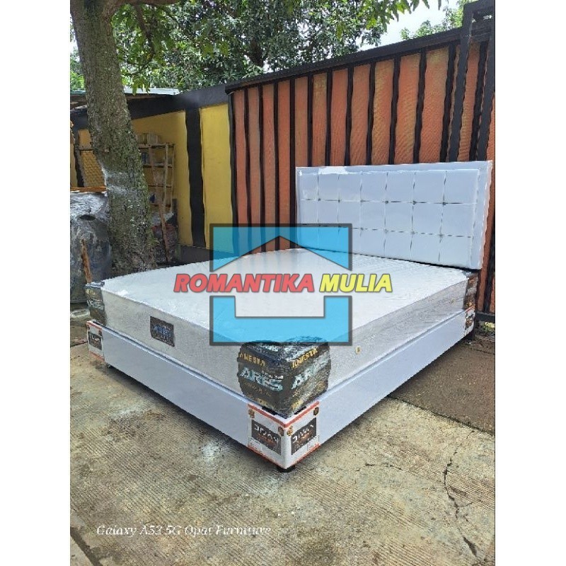 (SIAP KIRIM) Kasur Springbed Dan Divan Ukuran No 2 160x200cm  Kuningan Majalenka Indramayu Subang Su