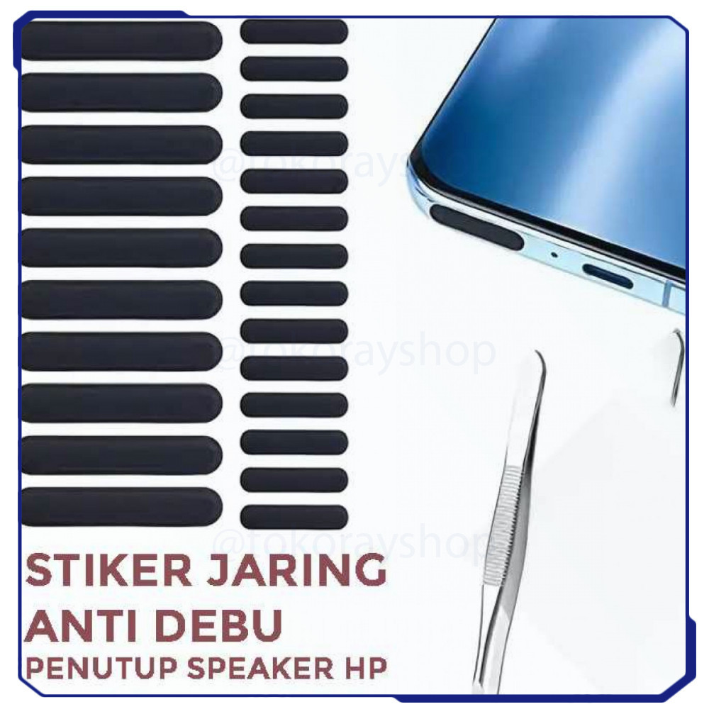 

Stiker Jaring Anti Debu Penutup Lubang Speaker HP - IC01