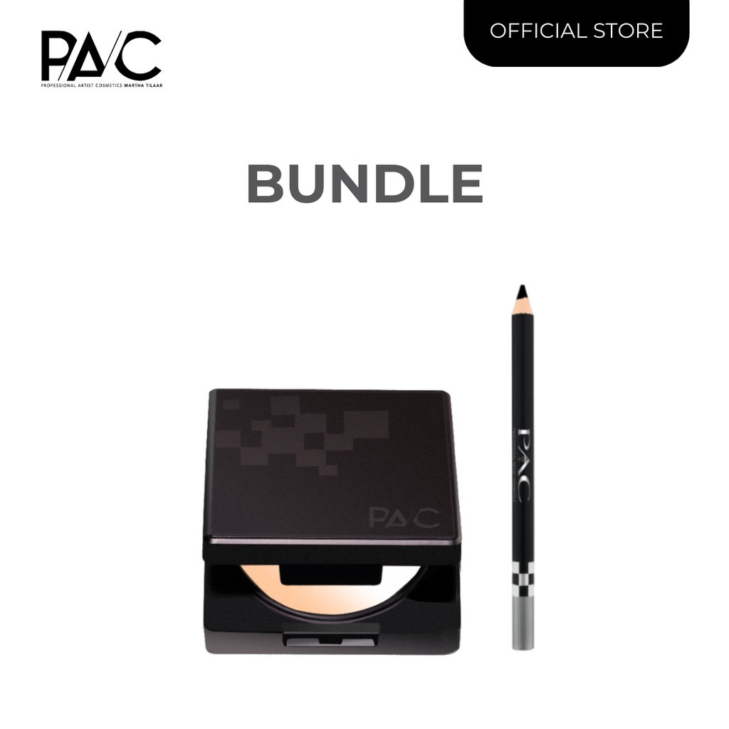 [BUNDLE] PAC Two Way Cake 01 Nude NEW FREE Eye Brow 01