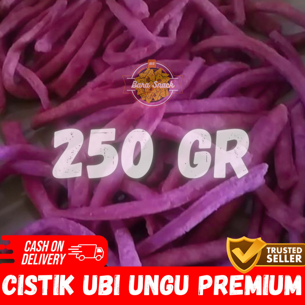 

[ 250gr ] Cistik Bawang Ubi Ungu Premium / Stik Bawang Ubi Ungu Gurih Renyah / Camilan Snack Kiloan Murah