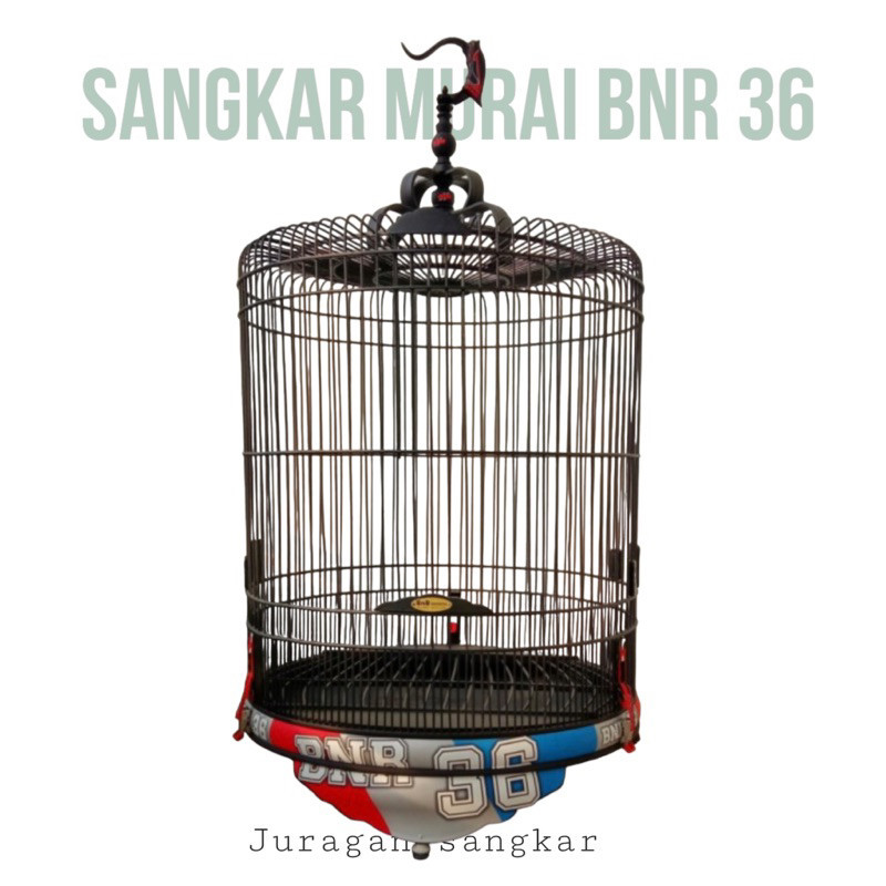 SANGKAR KANDANG MURAI BNR DECAL 36