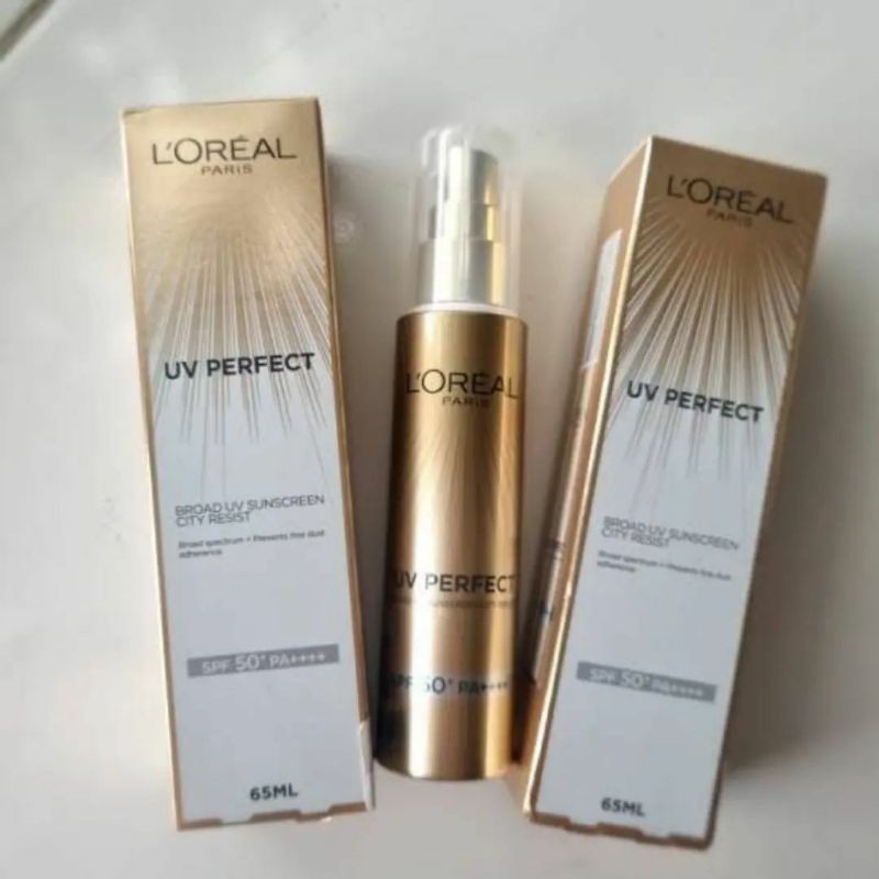 preloved Loreal UV perfect broad sunscreen city resist