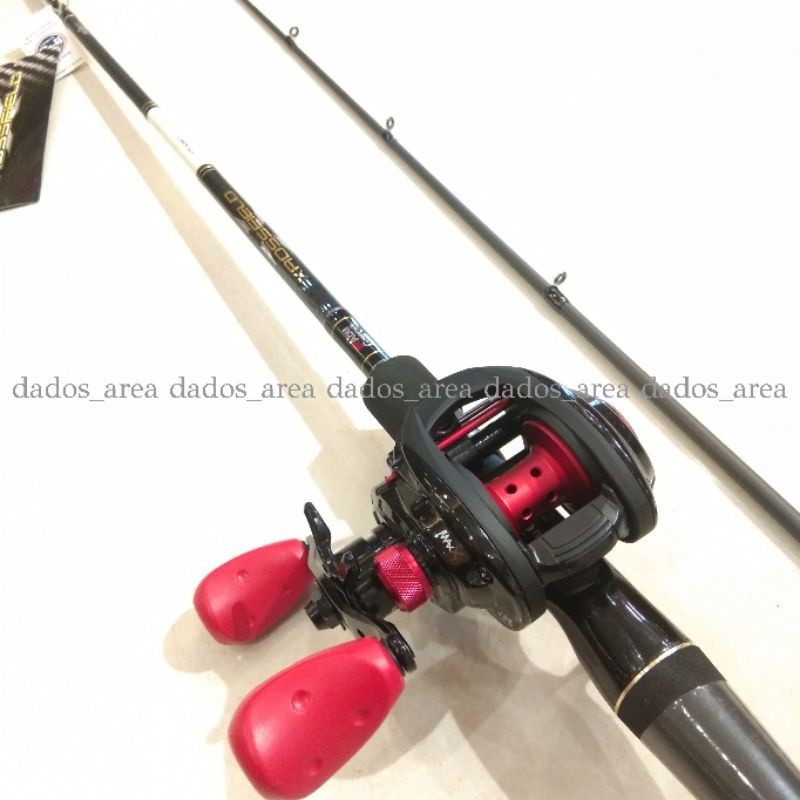 Paket Baitcasting Abu Garcia MAX X & Xrossfield 662MH Satu Set