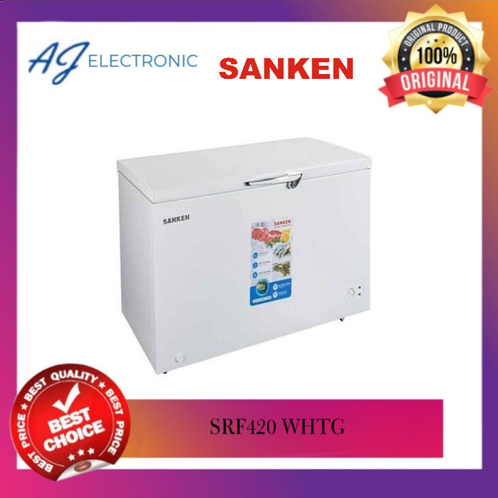 freezer box sanken SRF420WHTG