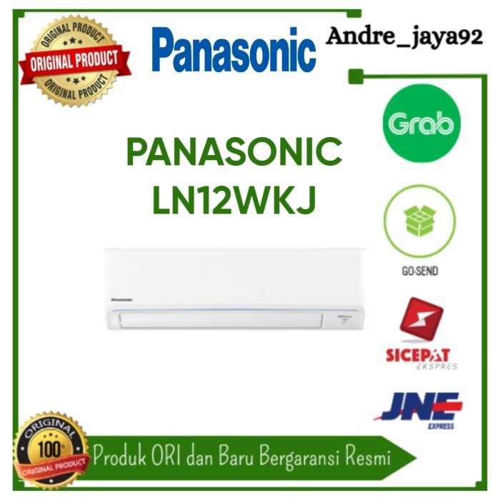Ac Dinding Panasonic Standard Split 1.5 PK CS/CU-LN12WKJ | LN12-WKJ