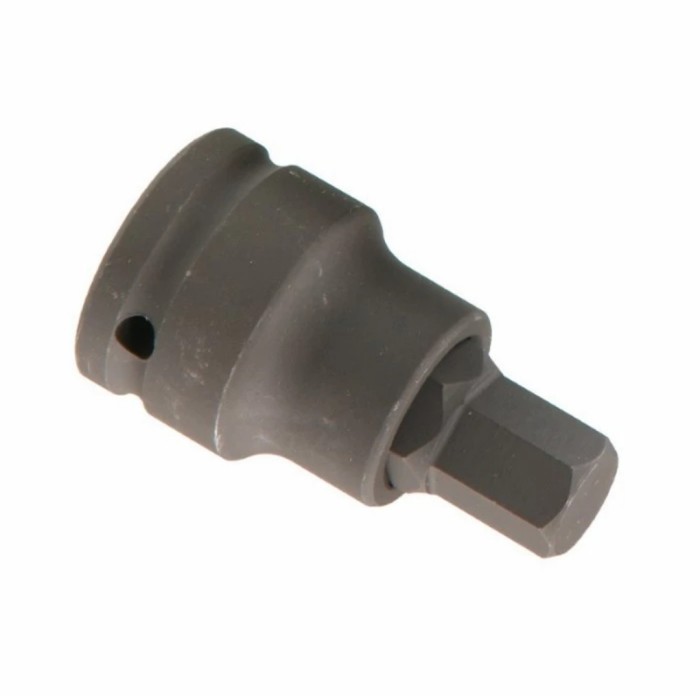 Hex Bit Impact / Kunci L Model Sok 1" x 19 mm