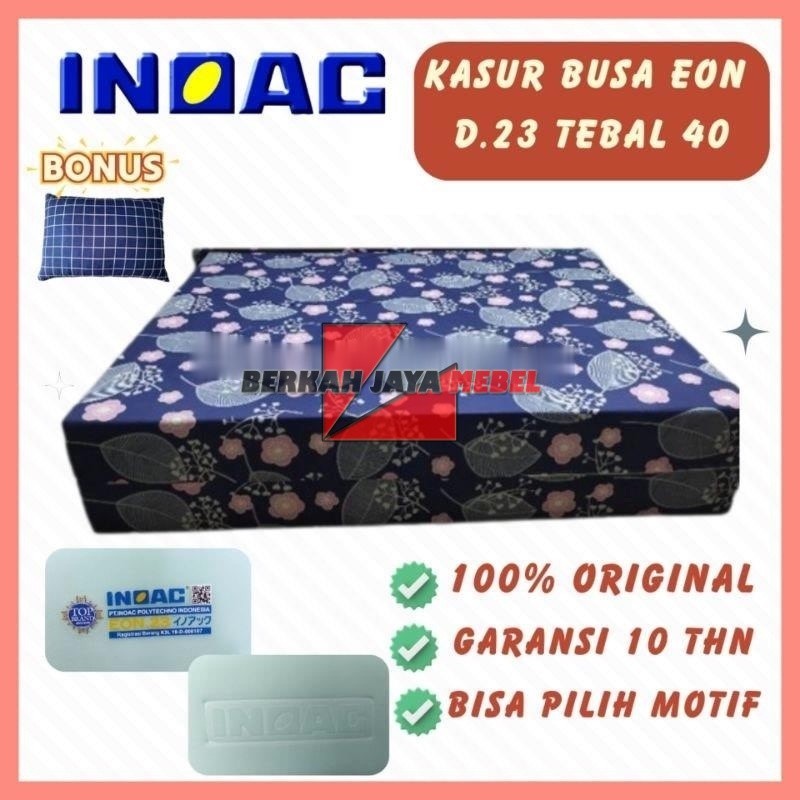 (COD) Kasur Busa Inoac EON D23 dan EOQ D20  tebal 40cm Kasur Inoac
