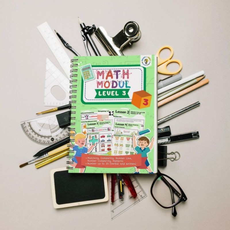 

[PROMO MURAH] Buku Latihan Math Untuk Anak Level 3