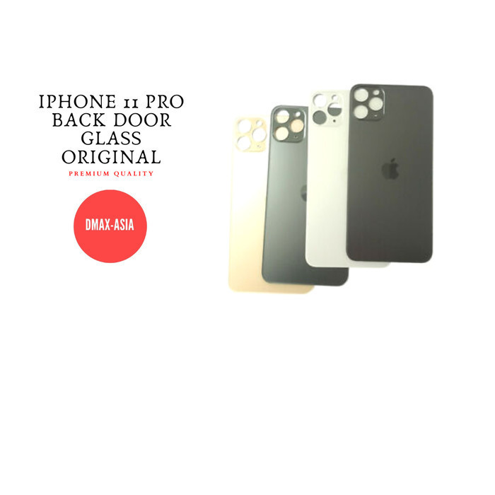 Backdoor Glass Kaca Belakang iPhone 11 Pro Original - SPACE GREY