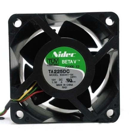Kipas Fan Nidec TA225DC 6cm 12V 1.5A