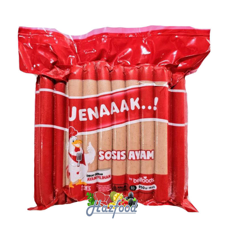 

Sosis Ayam Belfoods Uenak 950 Gr Chicken Sausage Uenaaak
