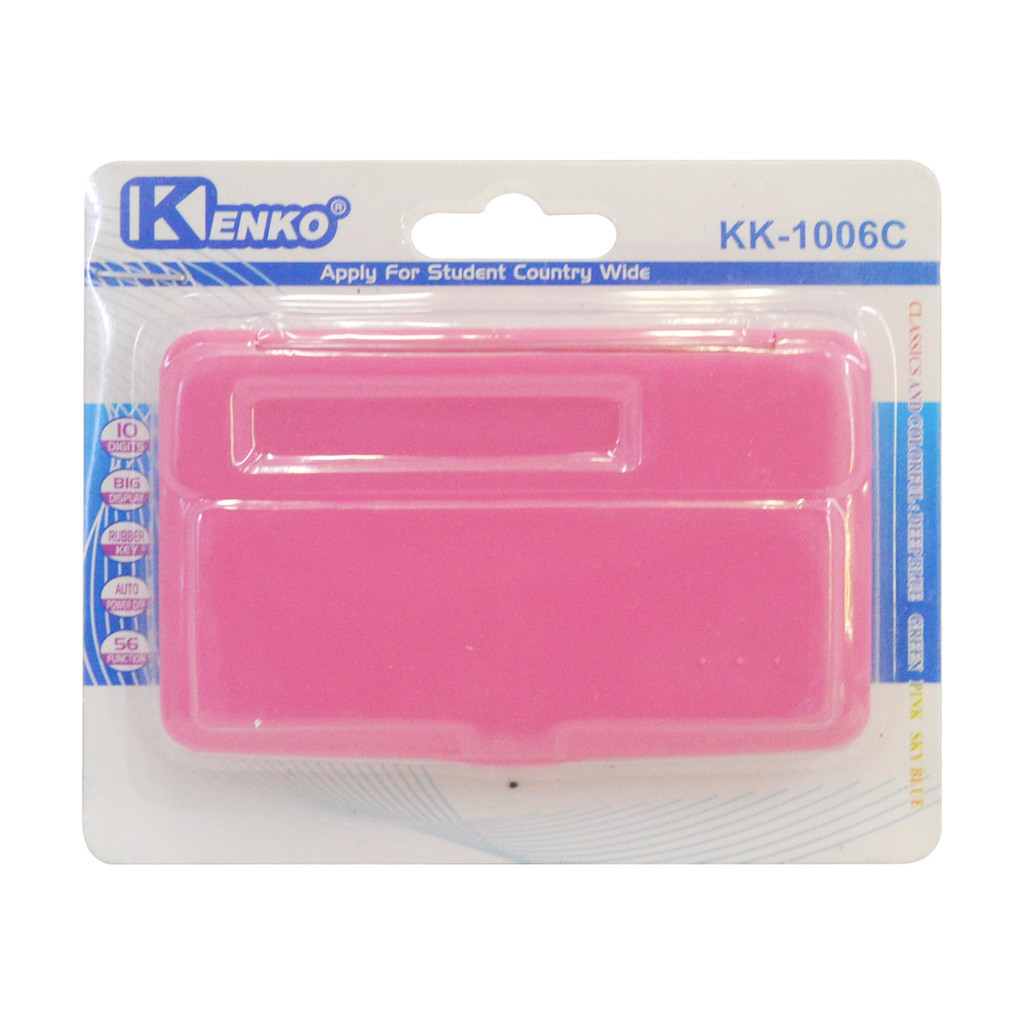 

Kalkulator Kenko KK-1006 C Warna Warni Calculator Saku Mini 10 Digit