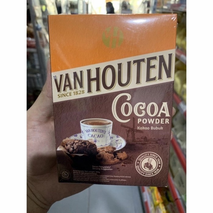 

VAN HOUTEN Cokelat Bubuk 180 gr - Cocoa Powder