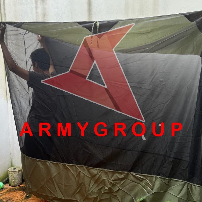 KELAMBU TNI HIJAU HITAM JARING Kelambu nyamuk BUKAN jatah tni/kelambu lapangan original tni/selambu 
