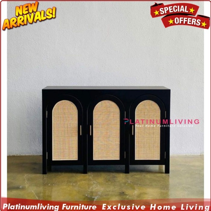 bufet minimalis rotan jati duco meja tv jati bufet rotan jati