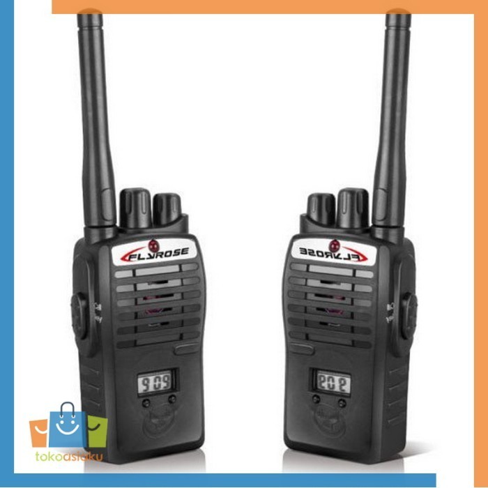 Mainan HT Walkie Talkie Radio Komunikasi 2 Arah 2 Pcs JQ220