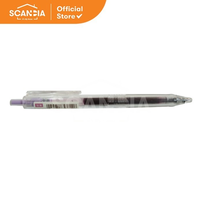 

SCANDIA Pulpen Retractable Gel Pen Light Purple 0.5mm (AGPH5603)