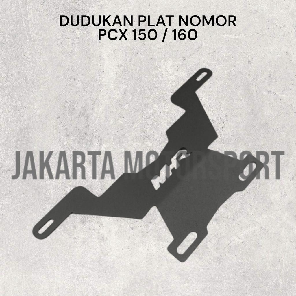 Breket Dudukan Plat Nomor Depan Motor PCX 150 160 Original MHR Racing
