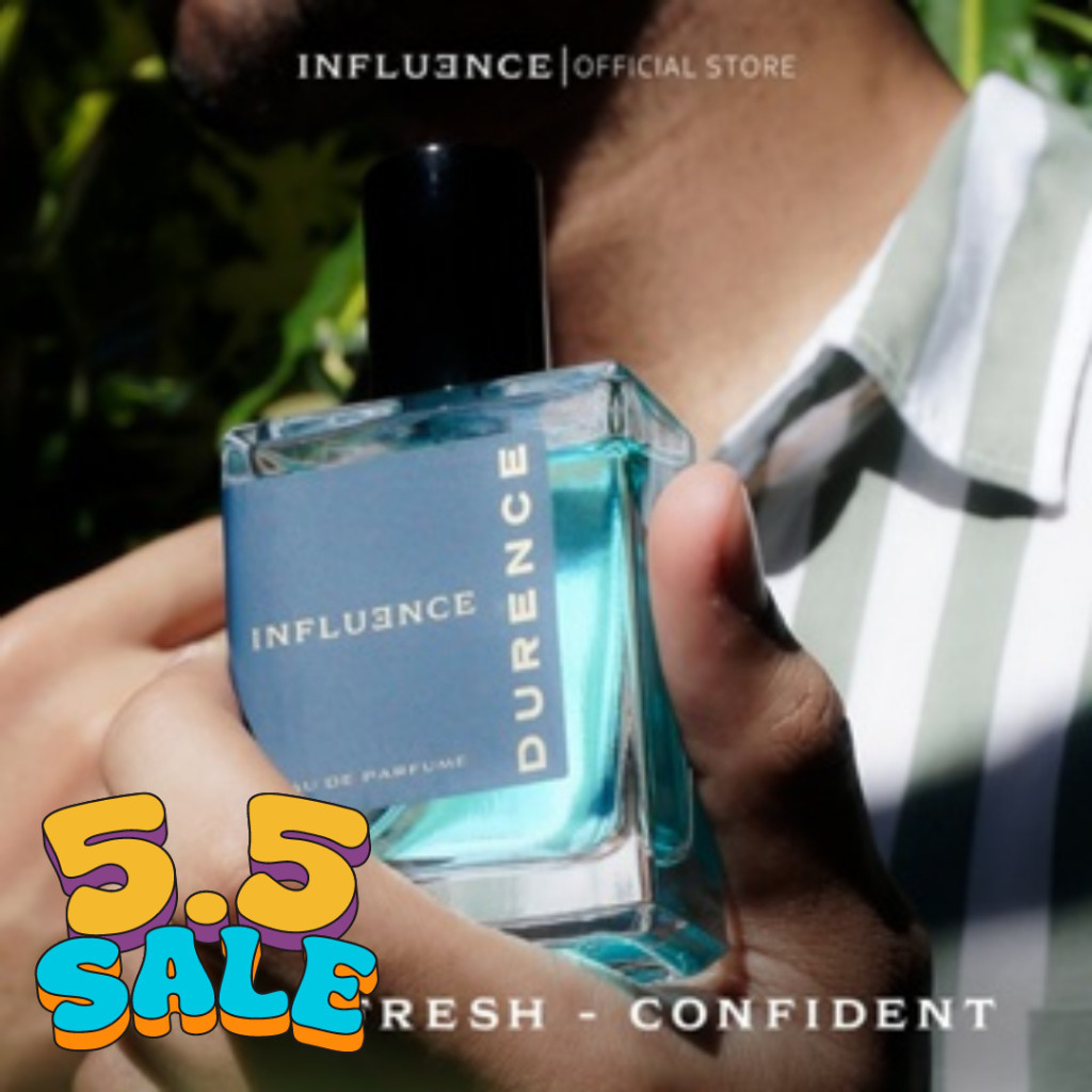 PRODUK TERBARU # INFLUENCE Durence Eau De Parfum 50ml Parfum Pria Wanita