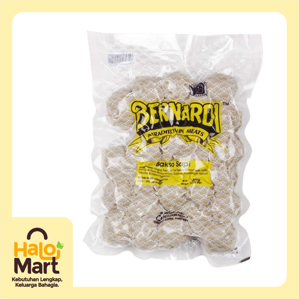 

Bernardi Bakso Sapi Besar 25 biji