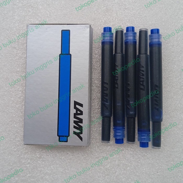 

Andma Lamy Fountain Pen Original Pena Lamy - Ink refil biru, EF