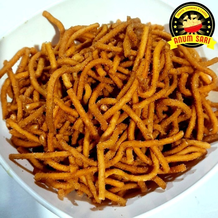 

JAJAN PASAR/ SNACK GURIH/ Cistik Stik Rasa Pedas Balado - Anum Sari - 250 Gram