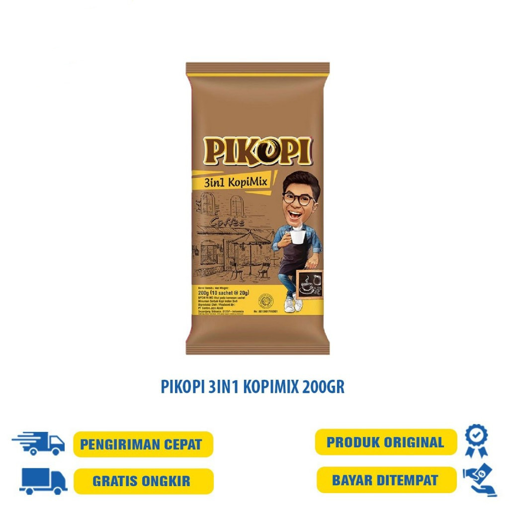 

PIKOPI KOPI MOCCACHINO/PIKOPI 3 IN 1 KOPIMIX 9X20GR/KOPI