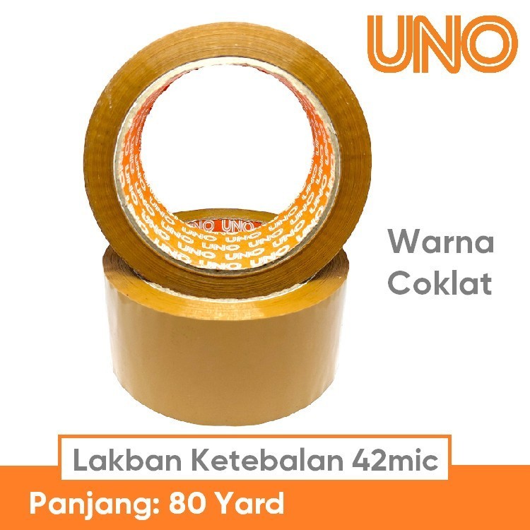 

Lakban OEM OPP Tape Coklat 42 Micron x 80 Yard Murah Dan Rekat