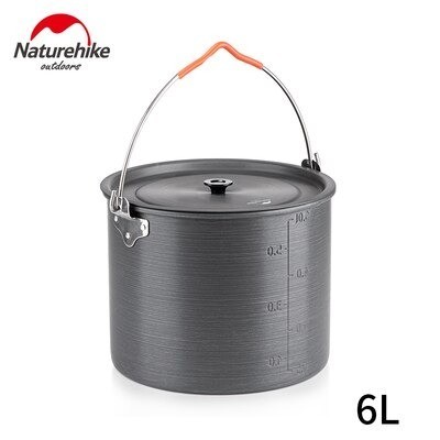 COOKING POT 6L WITH HANDLE NATUREHIKE NH20CJ009 [D8]