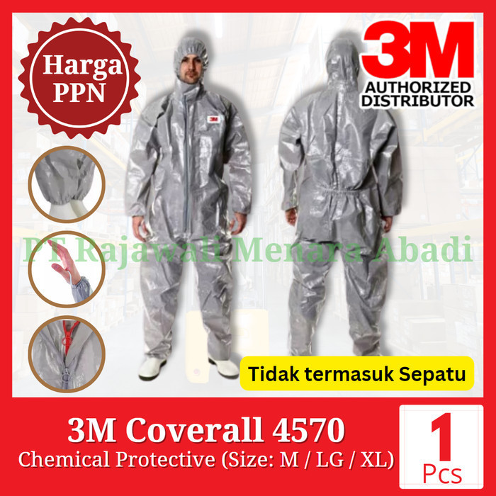 3M Chemical Protective Coverall 4570 (Varian Size)