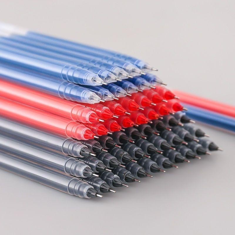 

Pulpen 1 Pack Pulpen Aesthetic Gel Murah Pena Pen Hitam Biru Merah 0.5mm Gel Pen Bulpen Alat Tulis Stationery