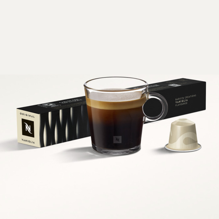 

New PROMO Nespresso Barista Creations Vaniglia Flavoured Coffee Capsule