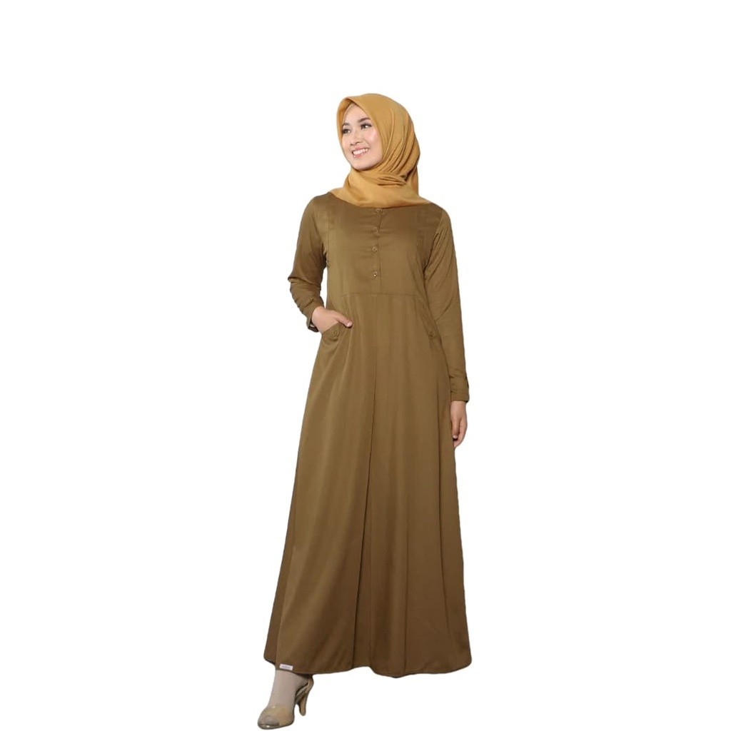 Ethica Ayumi Uniform 07 Bronze Brown Gamis ASN/PNS