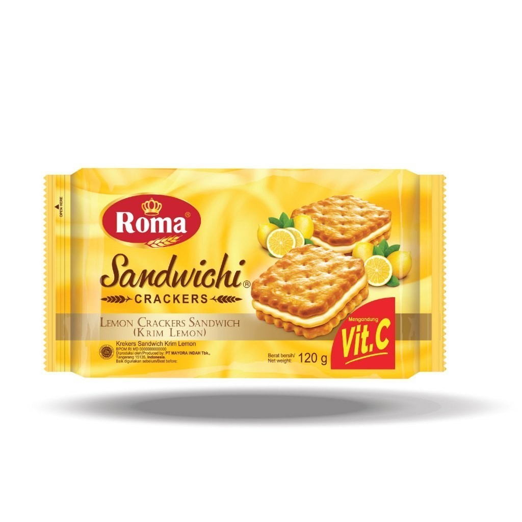 

ROMA SANDWICHI LEMON 120GR