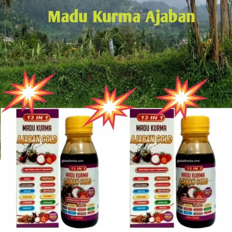 

Madu Kurma Ajaban Gold 13 in 1