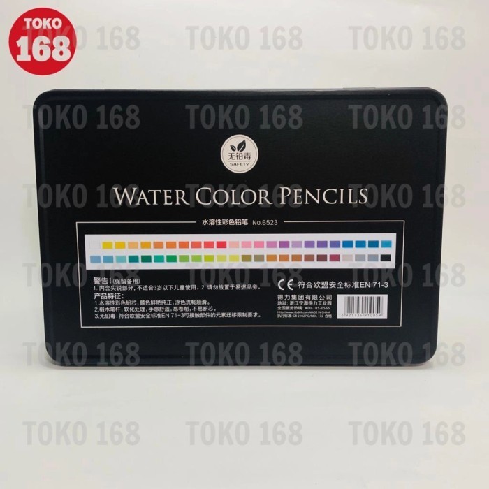 

✨LARIS✨ -DELI Watercolor Pencils 48 Colors 6523 (SET)