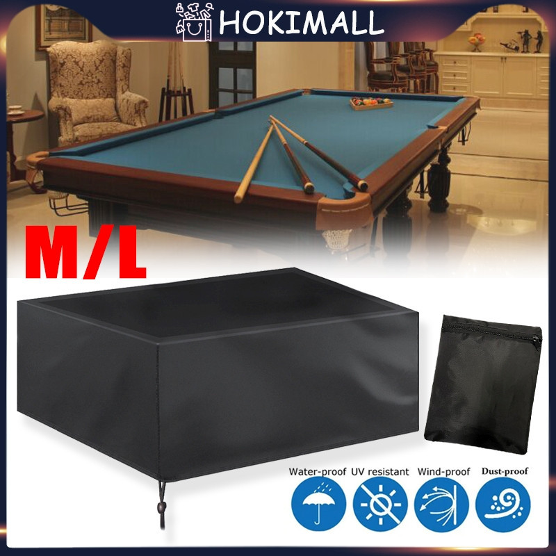 Anti-UV Billiard Table Cover Anti Air Penutup Meja Billiard Oxford 210D Cover Meja Billiard