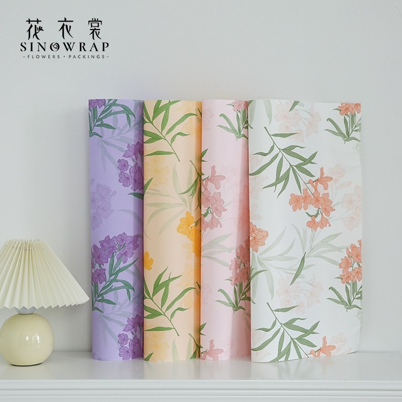 

MYSTYLE KERTAS BUNGA THK FLOWER WRAPPING MOTIF VINTAGE SPRING KERTAS BUNGA BOUQUET BUNGA WATERPROOF