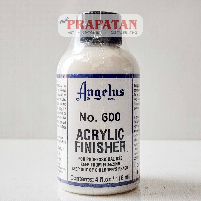 

DS99 Angelus Acrylic Finisher 118ml | Varnish Cat Tekstil - 600 Normal