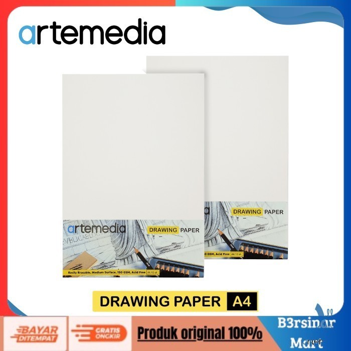 

[KUALITAS TERBAIK] Kertas Gambar Artemedia Drawing Paper A4
