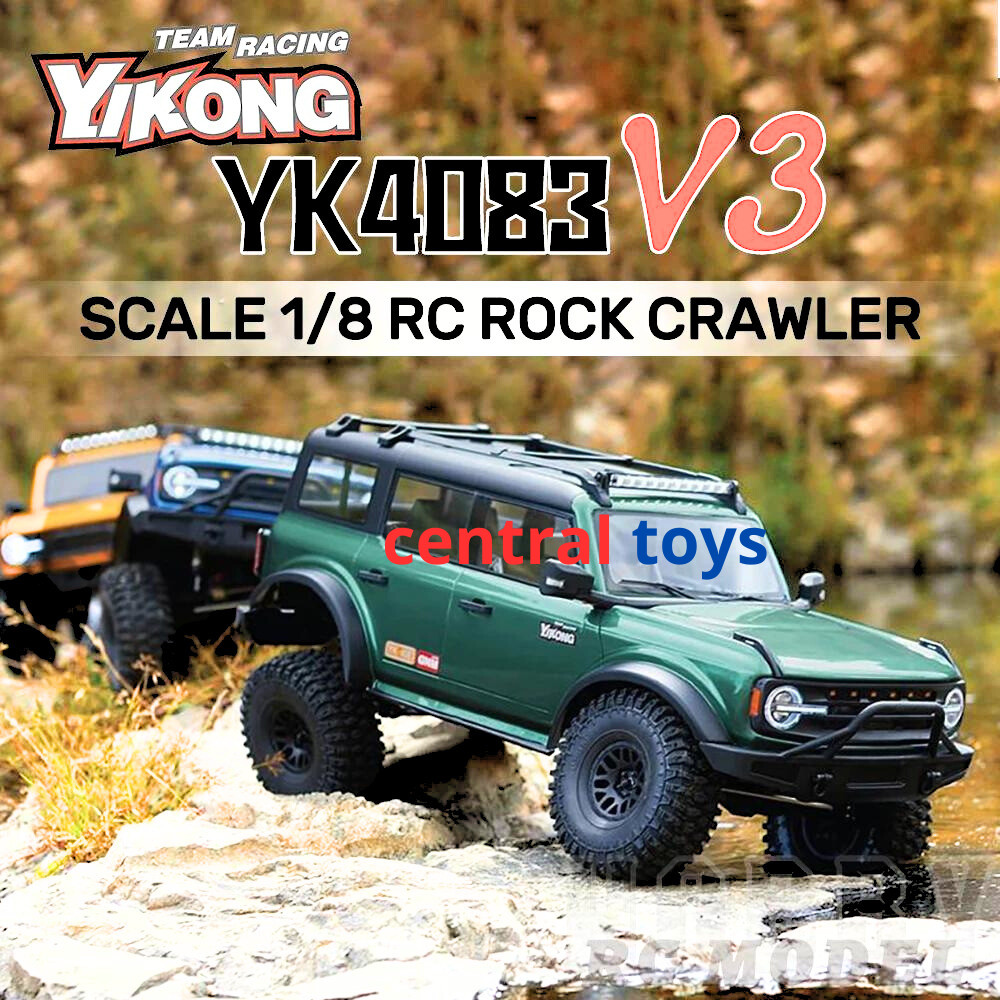 RC YIKONG YK4083 V3 rc crawler 1:8 RTR with lipo 3s 11.1v 6000mAH CAR