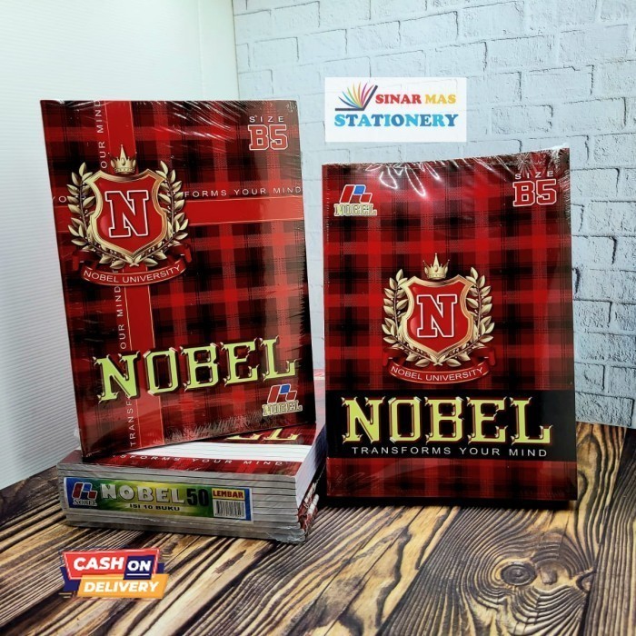 

✨LARIS✨ -Buku Tulis Nobel 50 lembar Maxy Campus/Buku Diktat ukuran B5.( Pak )
