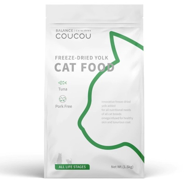 Coucou Tuna All Life Stages 1,5kg - Makanan Kering Kucing