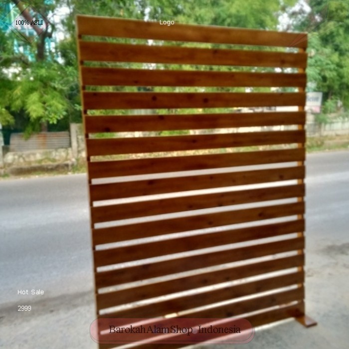 READY STOK partisi/ penyekat ruwangan kayu jati Belanda