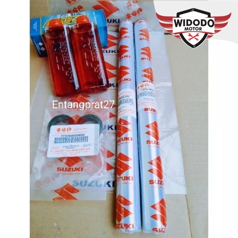 As Shock depan + Seal Shock + Oil Shock Suzuki Smash lama/Smash New/Shogun 110/Shogun 125 lama SGP