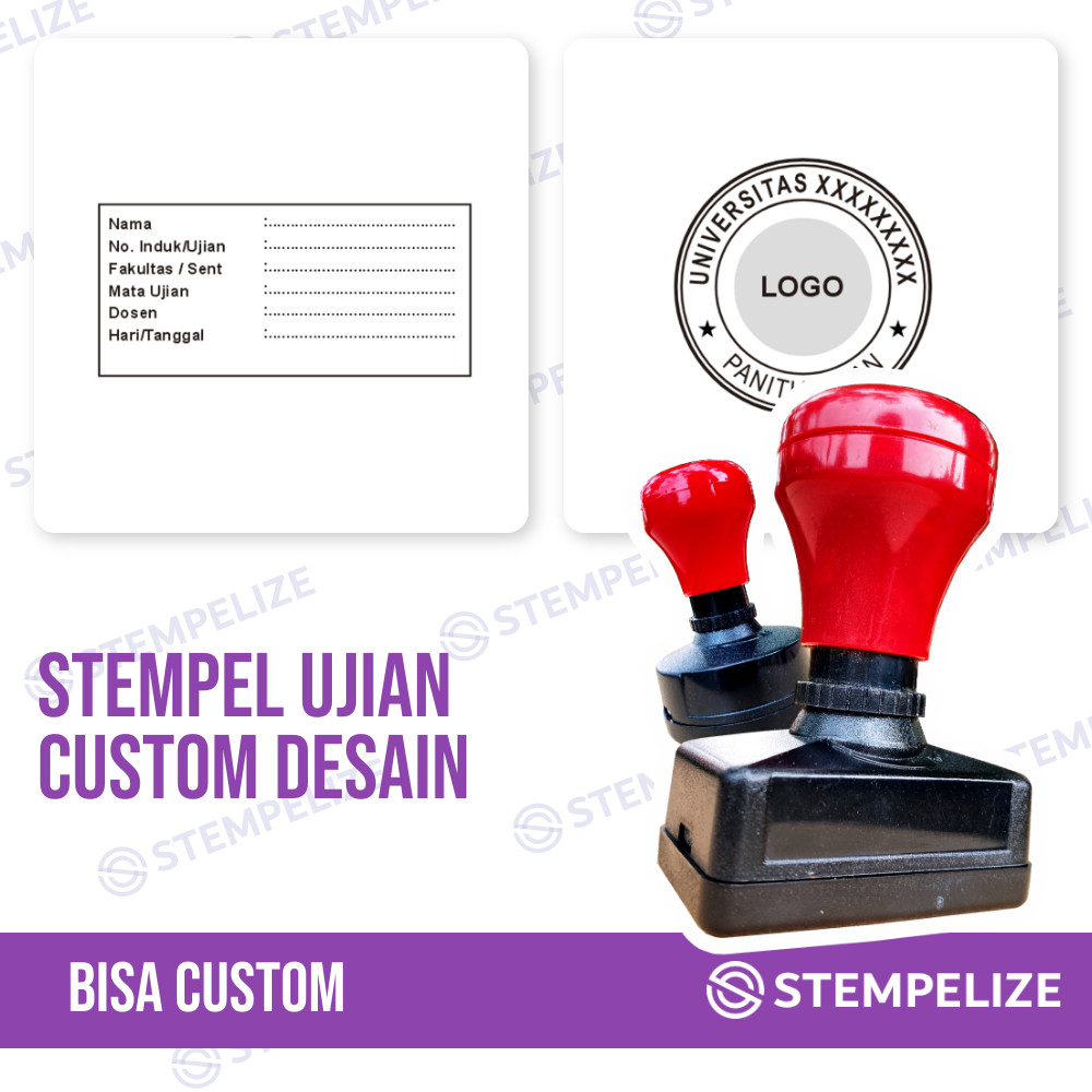 

Stempel Ujian Custom Desain